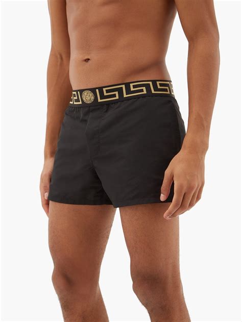 versace men swim shorts|More.